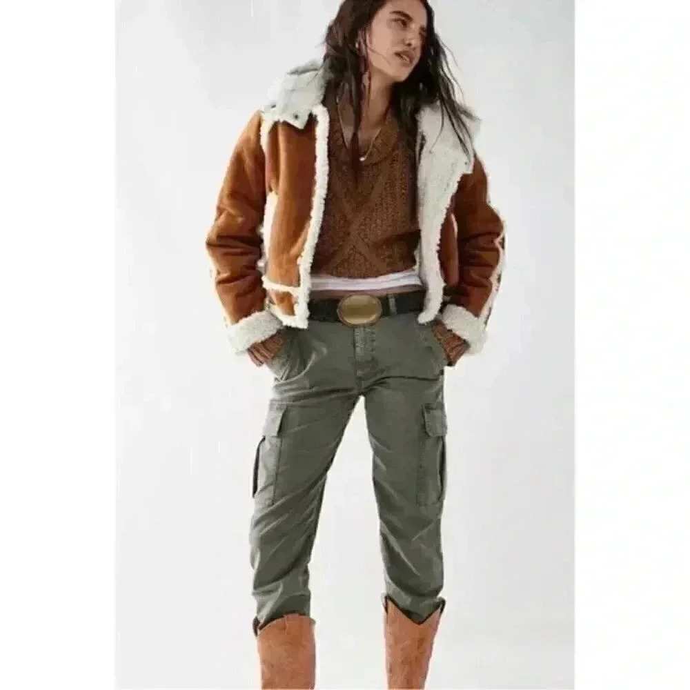 Free People Exchange Shearling Coat